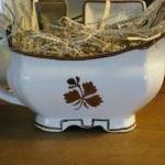 Meakin Tea Leaf Ironstone Gravy Boat Vintage..